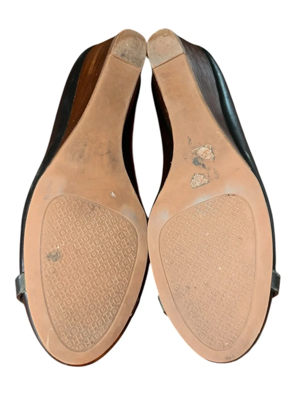 Tory Burch Mini Miller Wedge Slip-On Pump Black Women’s Size 6.5